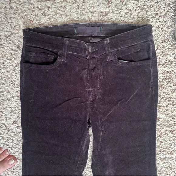J Brand Corduroy Black/Brown Pants - Picture 4 of 4